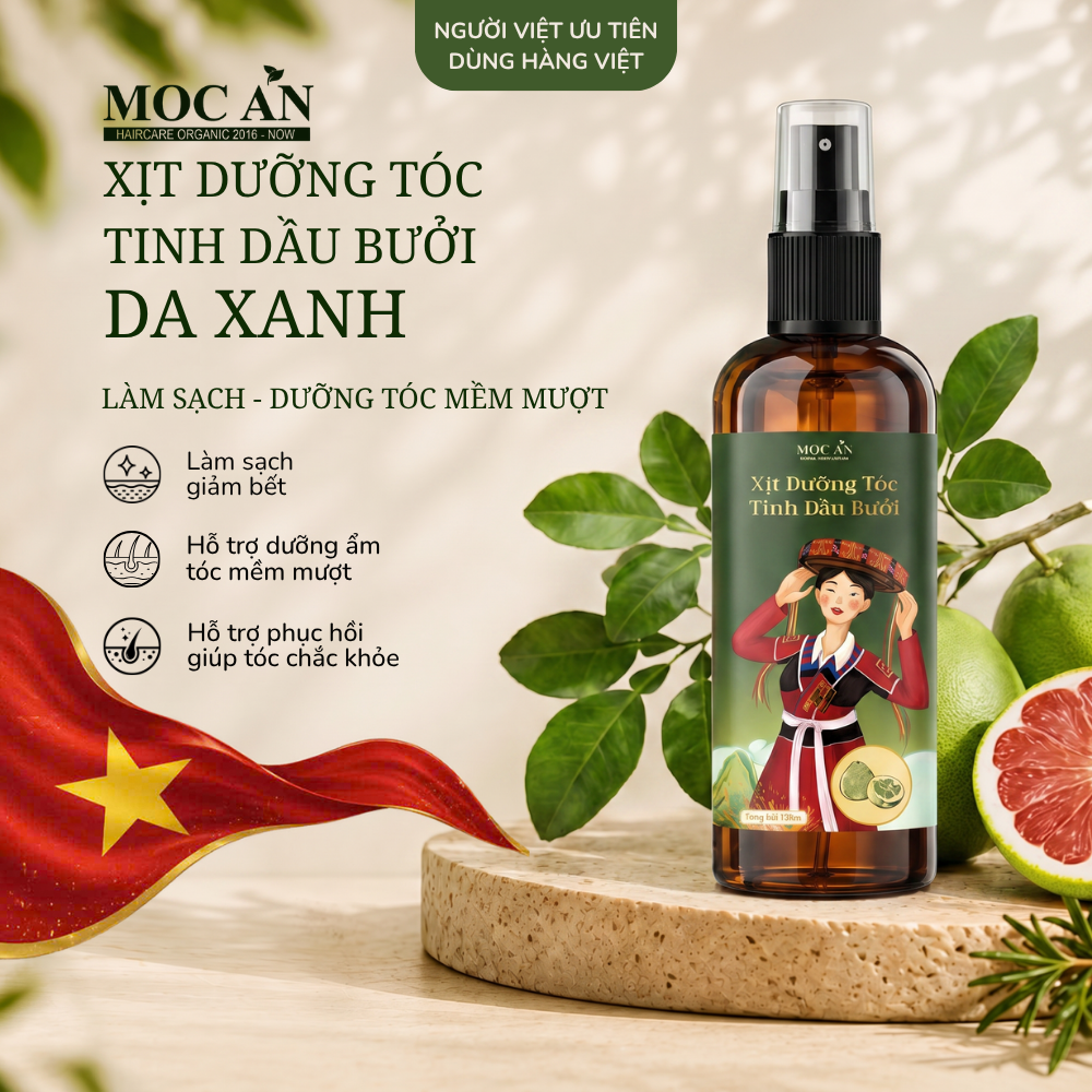 Xịt dưỡng tóc bưởi 120ml